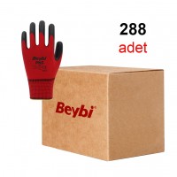 Beybi Pn5 Kırmızı Nitril Eldiven (Koli)